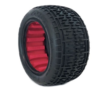 AKA Products 1/10 Buggy REBAR Rear (Sft) w/Red Inserts