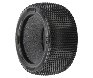 AKA Products 1/10 Rivet Medium Carpet Rr Off-Rd Buggy Tires (2)