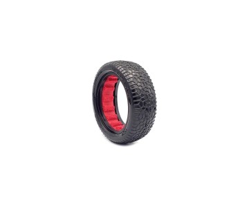 AKA Products 1/10 Buggy 2WD Front Scribble 2.2(Clay)-Red Insert