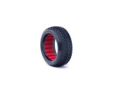 AKA Products 1/8 Buggy I-Beam Soft LW Tire w/ Red Insert (2)