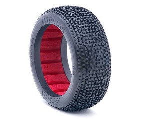 AKA Products 1/8 Buggy Impact SSLW Tire w/ Red Insert (2)