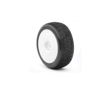 AKA Products 1/8 Buggy IMPACT (Soft Long Wear) EVO Mntd Whte