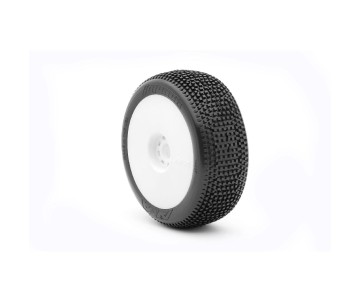 AKA Products 1/8 Buggy IMPACT (Soft Long Wear) EVO Mntd Whte