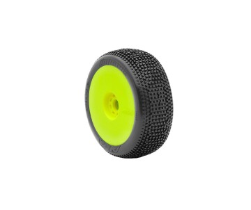 AKA Products 1/8 Buggy IMPACT (Soft Long Wear) EVO Mntd Yel