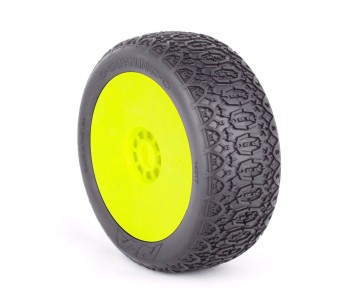 AKA Products 1/8 Buggy Chainlink Soft Long Wear EVO Whl Mnt Yel