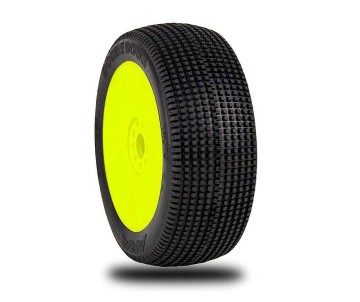 AKA Products 1/8 Buggy DOUBLE DOWN (Soft) EVO Mntd Yel