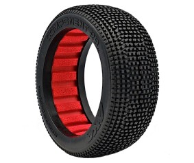 AKA Products 1/8 BUGGY COMPONENT 2AB W/ RED INSERTS MEDLW (2)
