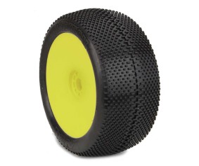 AKA Products 1/8 Truggy Evo Gridiron MLW Tire Prmnt Yellow (2)