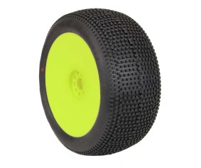 AKA Products 1/8 Truggy IMPACT (spr Soft Lng Wear) EVO Mntd Yel