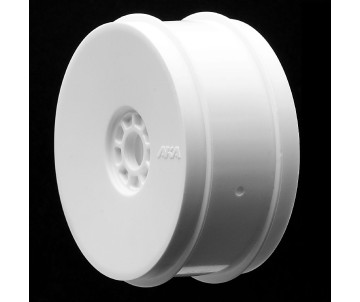 AKA Products 1/8 Buggy EVO Wheels White (4)
