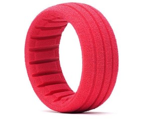 AKA Products 1/8 Buggy Shaped Insert Soft Red (4)