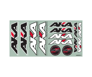 AKA Products AKA Sponsor Decal Sheet, Large