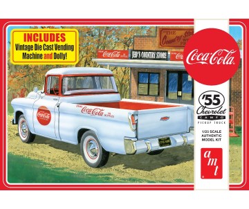 AMT 1955 Chevy Cameo Pickup (Coca-Cola) 1/25 Model Kit