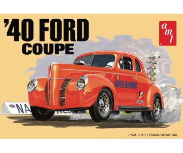 AMT 1940 Ford Coupe 2T 1/25 Model Kit (Level 2)