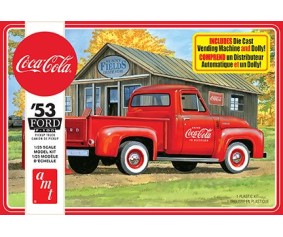 AMT 1953 Ford Pickup (Coca-Cola) 1/25 Model Kit (Level 3)