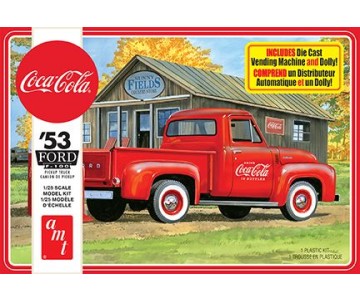 AMT 1953 Ford Pickup (Coca-Cola) 1/25 Model Kit (Level 3)