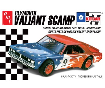 AMT Plymouth Valiant Scamp Kit Car 2T 1/25 Model Kit (Level 2)