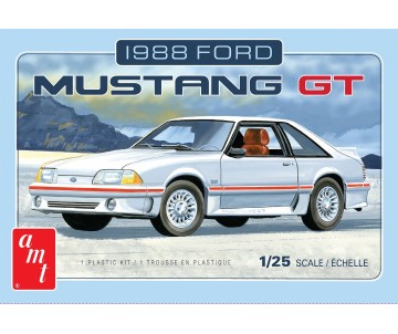 AMT 1988 Ford Mustang 2T 1/25 Model Kit (Level 2)
