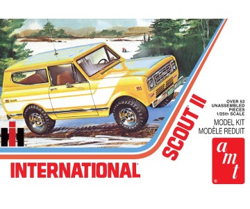 AMT 1977 International Harvester Scout II 1/25 Model Kit (Level 2)