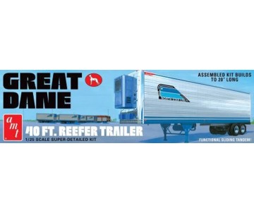 AMT Great Dane 40' Reefer Trailer (Coors) 1/25 Model Kit (Level 2)