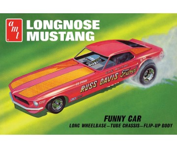 AMT 1/25 1969 Ford Mustang Long Nose Funny Car 
