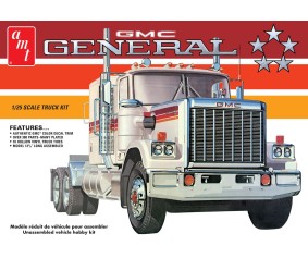 AMT 1976 GMC General Semi Tractor 1/25 Model Kit (Level 3)