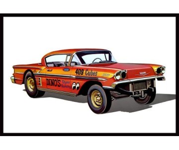 AMT 1958 Chevy Impala Hardtop 