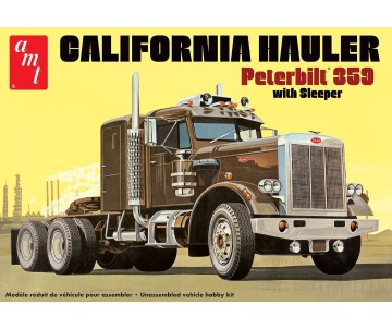 AMT Peterbilt 359 California Hauler w/Sleeper 1/25 (Level 3)