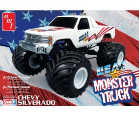 AMT USA-1 Monster Truck 2T 1/32 Model Kit (Level 1)