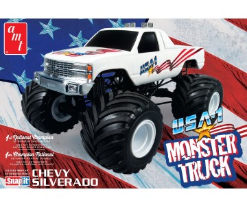 AMT USA-1 Monster Truck 2T 1/32 Model Kit (Level 1)