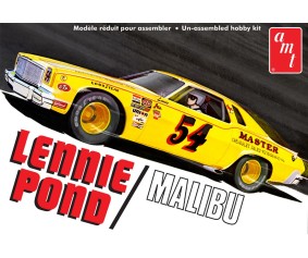 AMT 1/25 Lennie Pond 1974 Chevy Malibu Stock Car Model Kit (Level 2)
