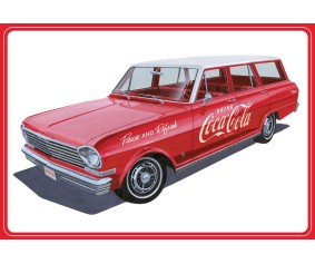 AMT 1/25 Scale 1963 Chevy II Nova With Crates Coke