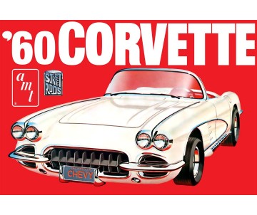 AMT 1/25 1960 Chevrolet Corvette Model Kit (Level 2)
