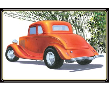 AMT 1/25 1934 Ford 5-Window Coupe Street Rod (Level 2)
