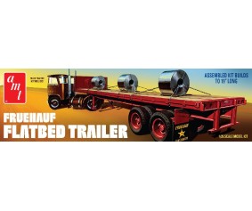 AMT 1/25 Fruehauf Flatbed Trailer (Level 3)