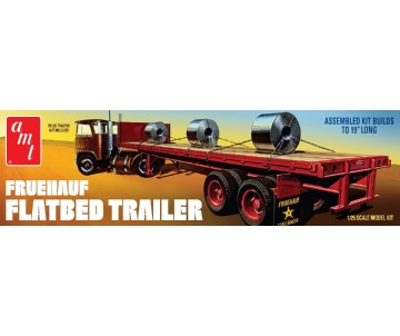 AMT 1/25 Fruehauf Flatbed Trailer (Level 3)