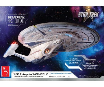 AMT 1/140 U.S.S. Enterprise NCC-1701-E (Translucent) Model Kit  (Level 2)