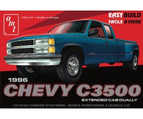 AMT 1/25 1996 Chevrolet C-3500 Dually Pickup Easy Build (New Tooling)