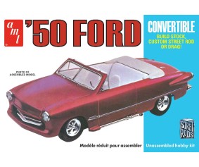 AMT 1/25 1950 Ford Convertible Street Rods Edition Model Kit (Level 2)
