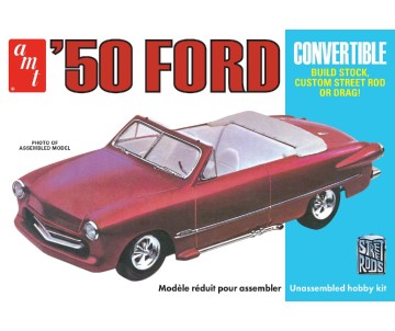 AMT 1/25 1950 Ford Convertible Street Rods Edition Model Kit (Level 2)