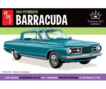 AMT 1/25 1965 Plymouth Barracuda Craftsman Plus Model Kit (Level 2)