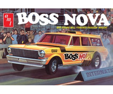 AMT 1/25 Boss Nova Funny Car Model Kit (Level 2)