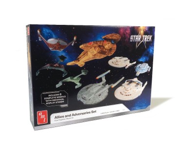AMT 1/2500 Star Trek Adversaries & Allies Ship Set (Level 2)