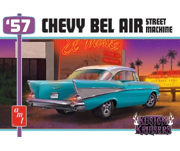 AMT 1/25 1957 Chevy Bel Air Street Machine Model Kit (Level 2)