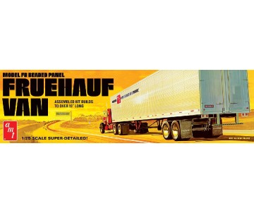 AMT Fruehauf 40' Beaded Van Trailer 1/25 Model Kit (Level 3)