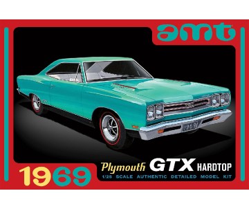 AMT 1969 Plymouth GTX Hardtop 1/25 Model Kit (Level 2)