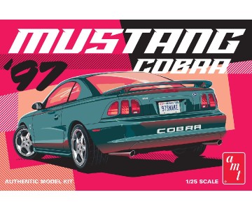 AMT 1/25 1997 Ford Mustang Cobra Model Kit (Level 2)