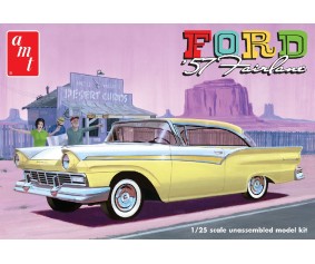 AMT 1/25 1957 Ford Fairlane Hardtop 3n1 Model Kit (Level 2)