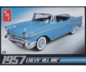 AMT 1957 Chevy Bel-Air Molded in Aqua Blue 1/25 Model Kit (Level 2)