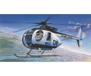 Academy 1/48 HUGHES 500D POLICE HELICOPTER